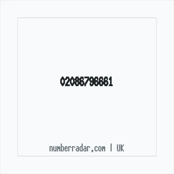 Reverse number check for +44 20 8679 6661 — who called me?