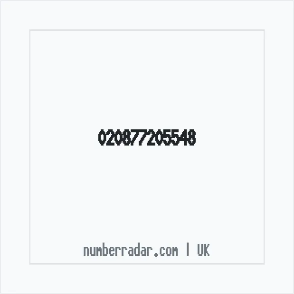 Reverse number check for +44 (2087) 720-554 — who called me?