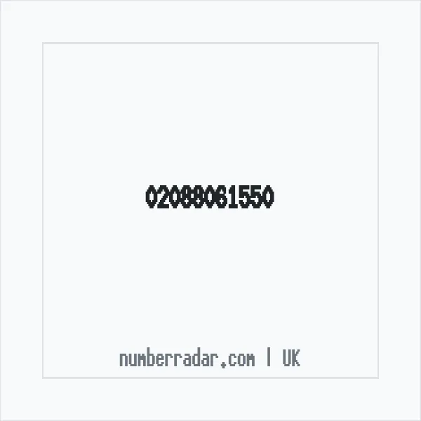 Reverse number check for +44 20 8806 1550 — who called me?