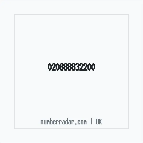 Reverse number check for +44 (2088) 883-220 — who called me?