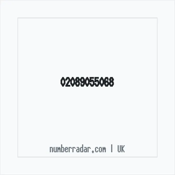 Reverse number check for +44 20 8905 5068 — who called me?