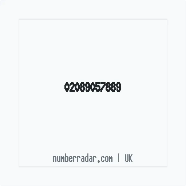 Reverse number check for +44 20 8905 7889 — who called me?