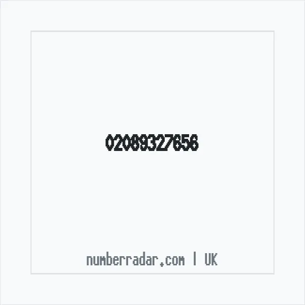 Reverse number check for +44 20 8932 7656 — who called me?