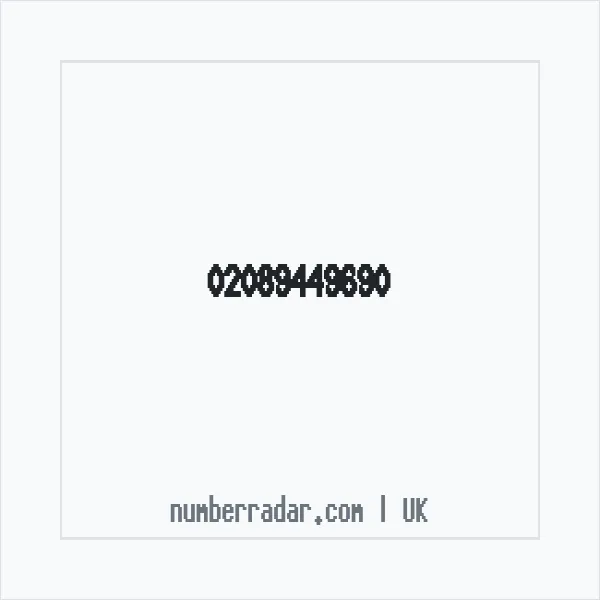Reverse number check for +44 20 8944 9690 — who called me?