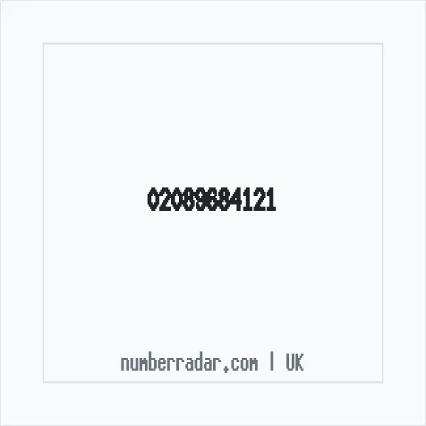 Reverse number check for +44 20 8968 4121 — who called me?