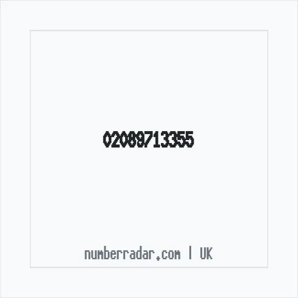 Reverse number check for +44 20 8971 3355 — who called me?
