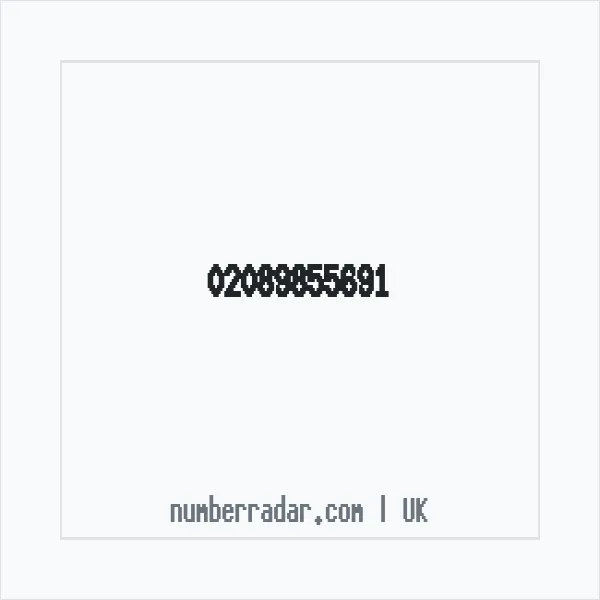 Reverse number check for +44 20 8985 5691 — who called me?