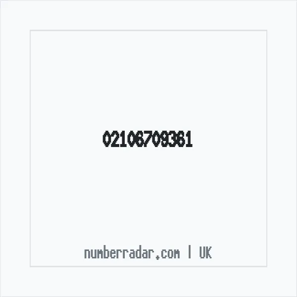 Reverse number check for +44 21 0670 9361 — who called me?