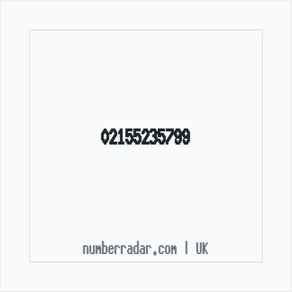 Reverse number check for +44 21 5523 5799 — who called me?