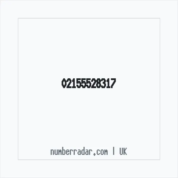 Reverse number check for +44 21 5552 8317 — who called me?