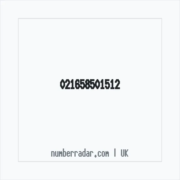 Reverse number check for +44 (2165) 850-151 — who called me?