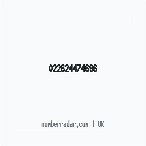 Reverse number check for +44 (2262) 447-469 — who called me?