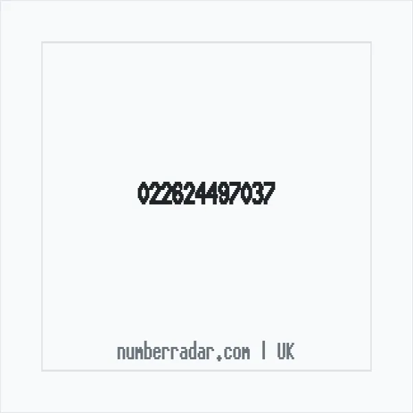 Reverse number check for +44 (2262) 449-703 — who called me?