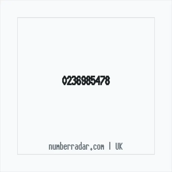 Reverse number check for +44 236985478 — who called me?