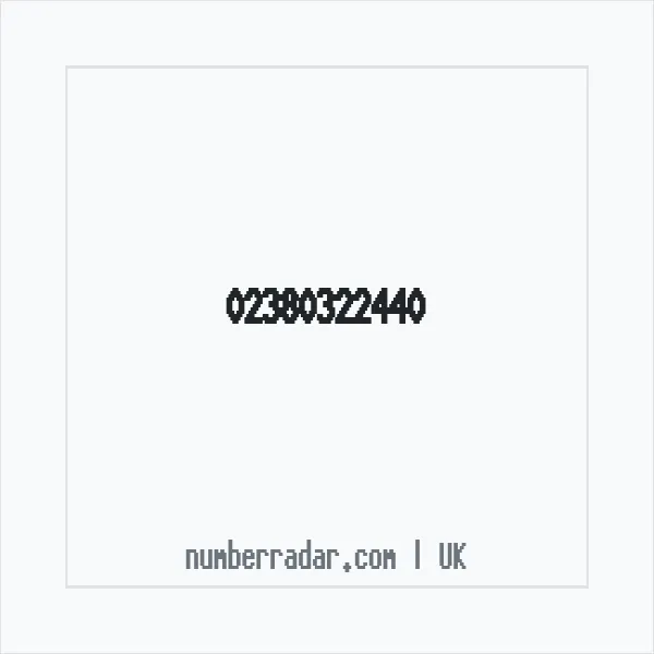 Reverse number check for +44 23 8032 2440 — who called me?