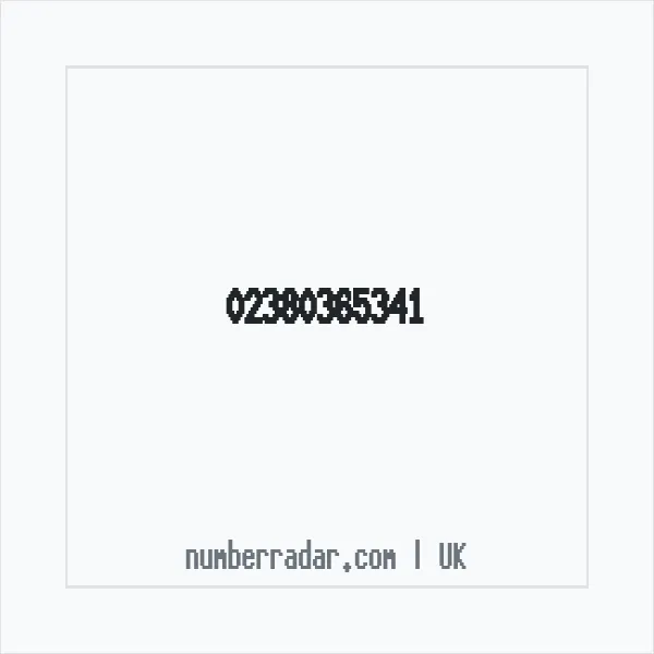Reverse number check for +44 23 8036 5341 — who called me?