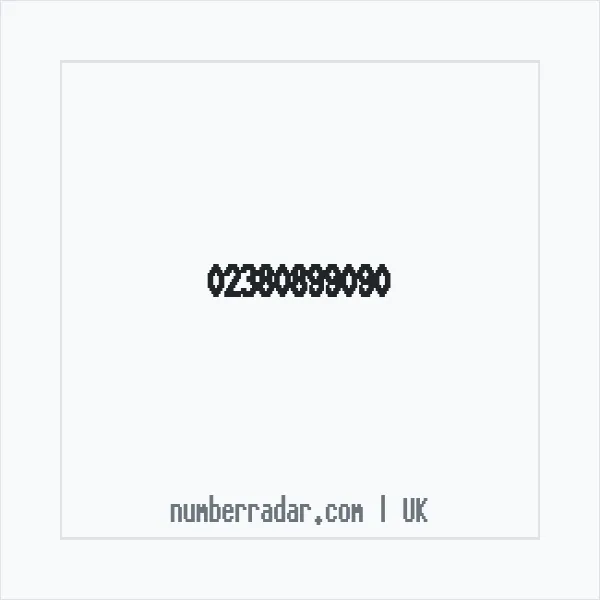Reverse number check for +44 23 8089 9090 — who called me?