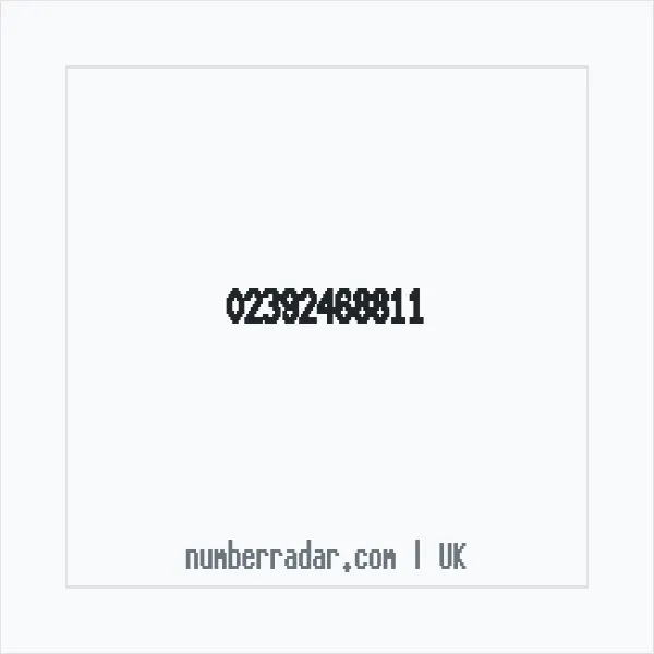 Reverse number check for +44 23 9246 8811 — who called me?