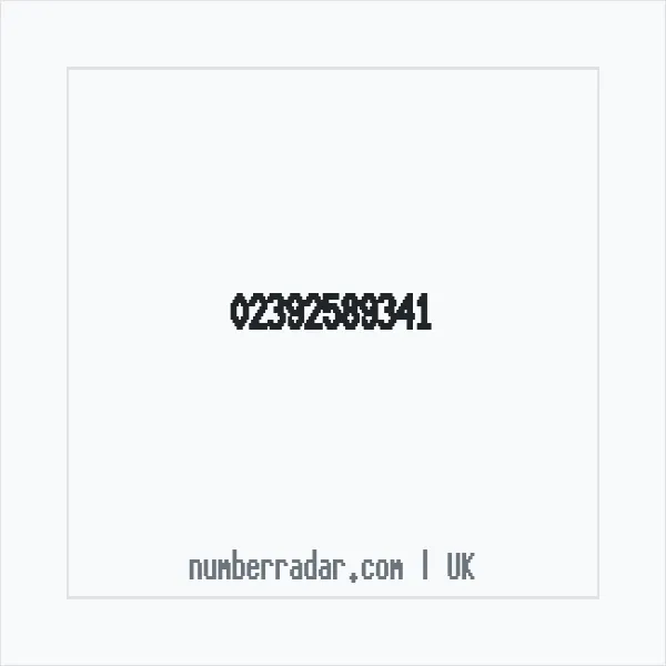 Reverse number check for +44 23 9258 9341 — who called me?