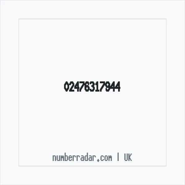 Reverse number check for +44 24 7631 7944 — who called me?