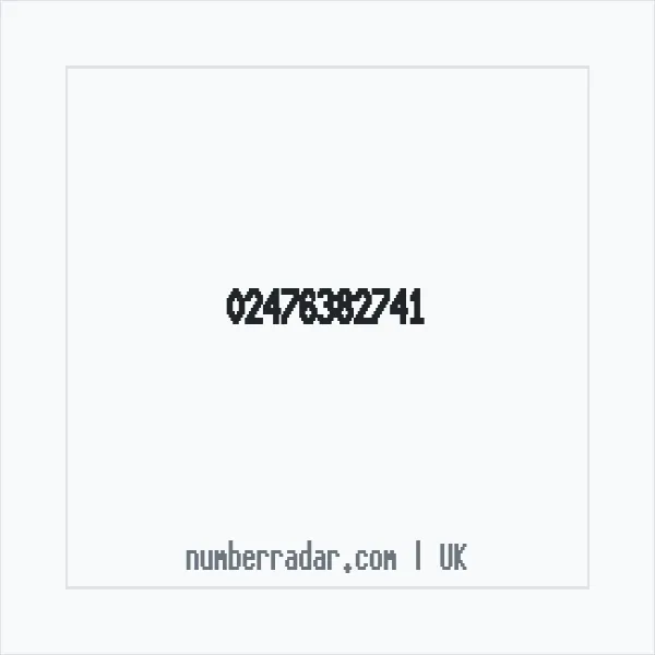 Reverse number check for +44 24 7638 2741 — who called me?