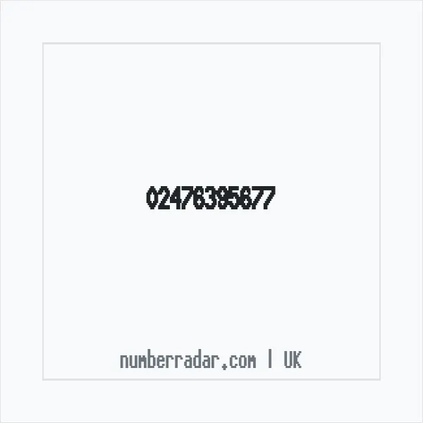 Reverse number check for +44 24 7639 5677 — who called me?
