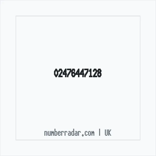 Reverse number check for +44 24 7644 7128 — who called me?