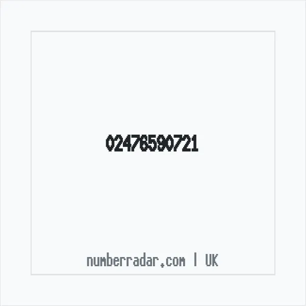 Reverse number check for +44 24 7659 0721 — who called me?