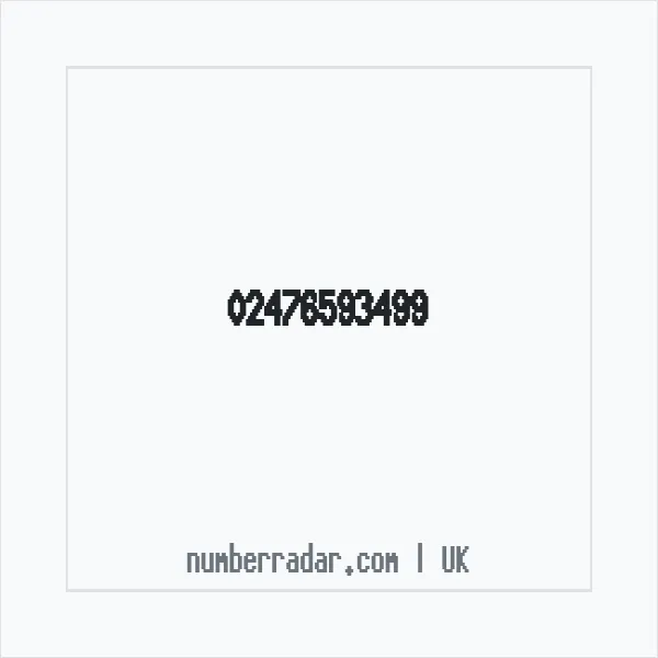 Reverse number check for +44 24 7659 3499 — who called me?