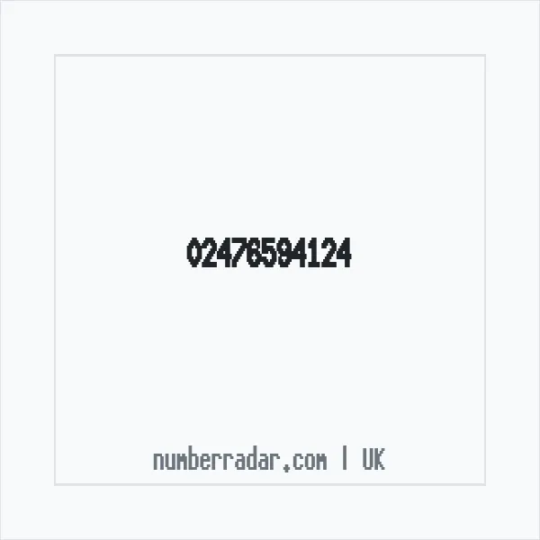 Reverse number check for +44 24 7659 4124 — who called me?