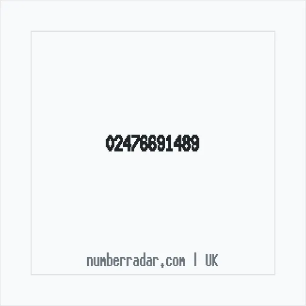 Reverse number check for +44 24 7669 1489 — who called me?