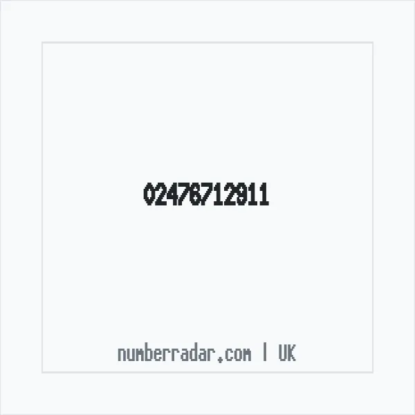 Reverse number check for +44 24 7671 2911 — who called me?
