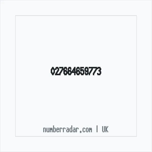 Reverse number check for +44 (2766) 465-977 — who called me?