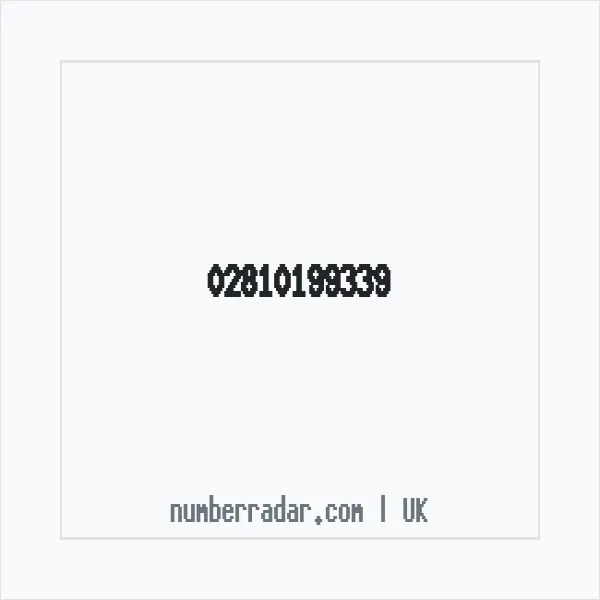 Reverse number check for +44 28 1019 9339 — who called me?