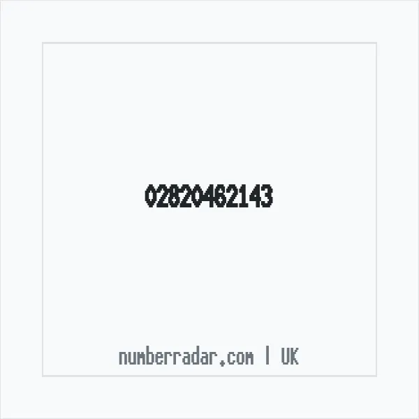 Reverse number check for +44 28 2046 2143 — who called me?