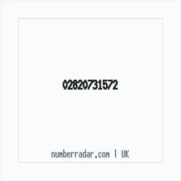 Reverse number check for +44 28 2073 1572 — who called me?