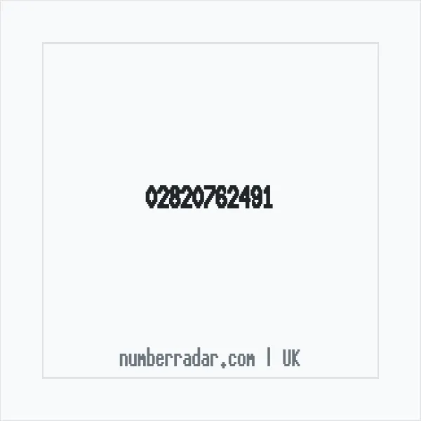 Reverse number check for +44 28 2076 2491 — who called me?