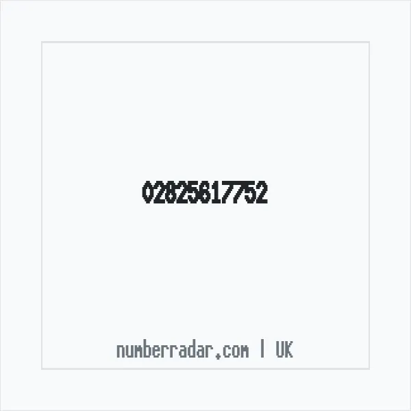 Reverse number check for +44 28 2561 7752 — who called me?