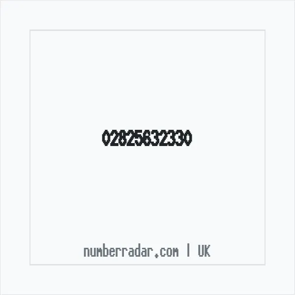 Reverse number check for +44 28 2563 2330 — who called me?