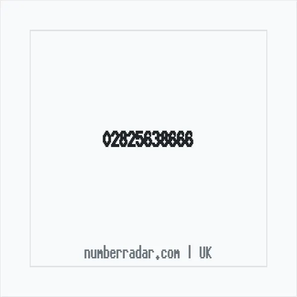 Reverse number check for +44 28 2563 8666 — who called me?