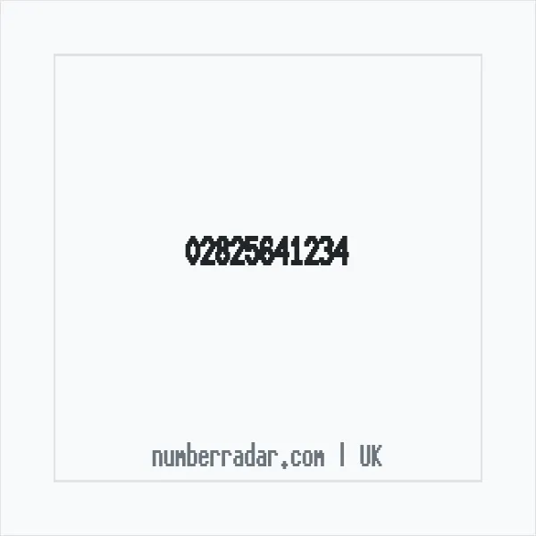 Reverse number check for +44 28 2564 1234 — who called me?