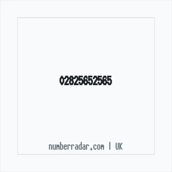 Reverse number check for +44 28 2565 2565 — who called me?