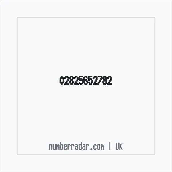 Reverse number check for +44 28 2565 2782 — who called me?