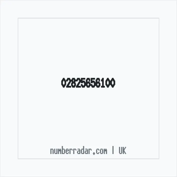 Reverse number check for +44 28 2565 6100 — who called me?