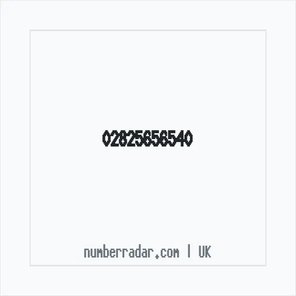 Reverse number check for +44 28 2565 6540 — who called me?