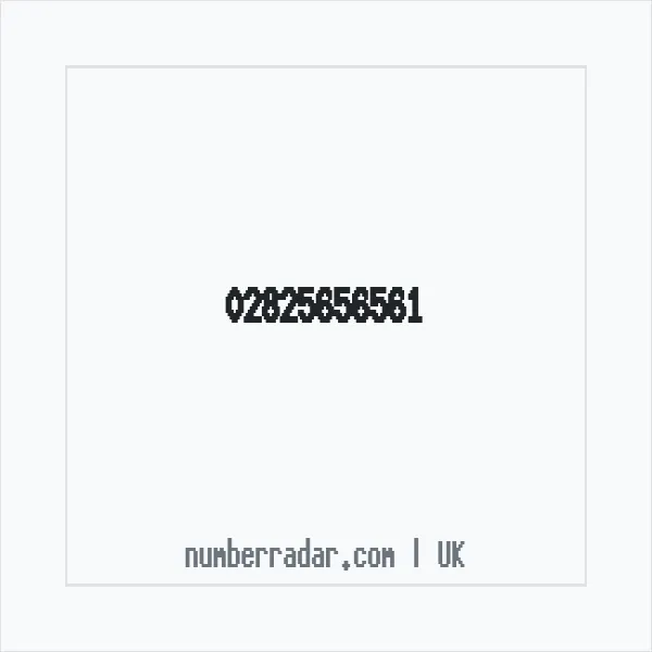 Reverse number check for +44 28 2565 6561 — who called me?