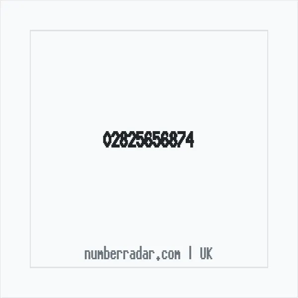Reverse number check for +44 28 2565 6874 — who called me?