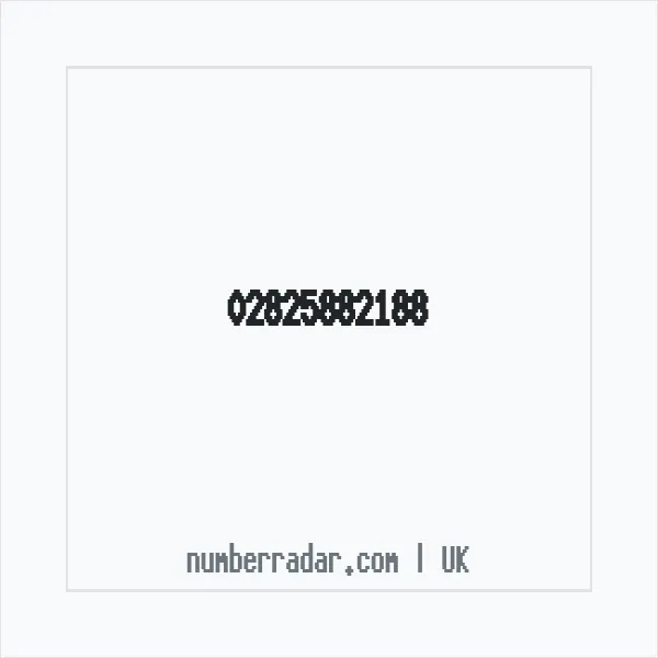Reverse number check for +44 28 2588 2188 — who called me?