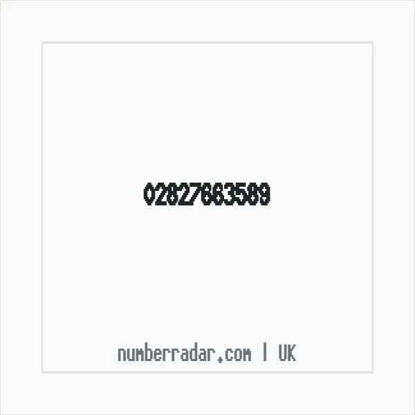 Reverse number check for +44 28 2766 3589 — who called me?