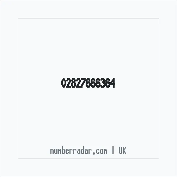Reverse number check for +44 28 2766 6364 — who called me?